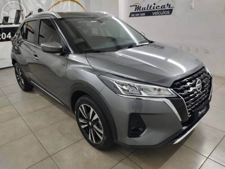 NISSAN - KICKS 1.6 ADVANCE 16V FLEX 4P AUTOMÁTICO - 2021/2022 - CINZA - R$ 101.000,00