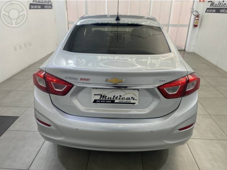 CHEVROLET - CRUZE 1.4 TURBO LTZ 16V FLEX 4P AUTOMÁTICO - 2019/2019 - PRATA - R$ 93.900,00