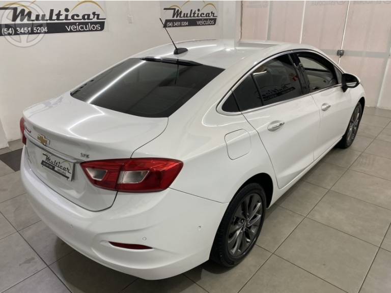 CHEVROLET - CRUZE 1.4 TURBO LTZ 16V FLEX 4P AUTOMÁTICO - 2018/2018 - BRANCA - R$ 94.900,00