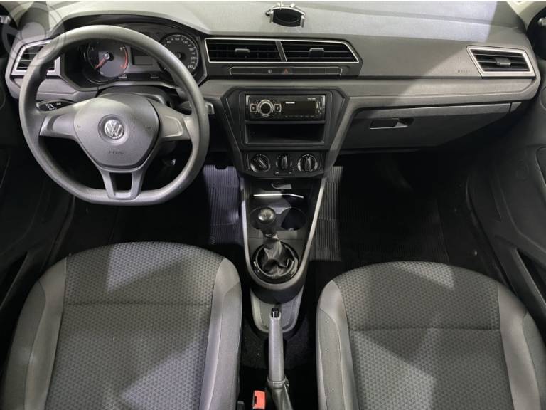 VOLKSWAGEN - GOL 1.6 MSI 8V TOTALFLEX 4P MANUAL - 2018/2019 - BRANCA - R$ 53.900,00