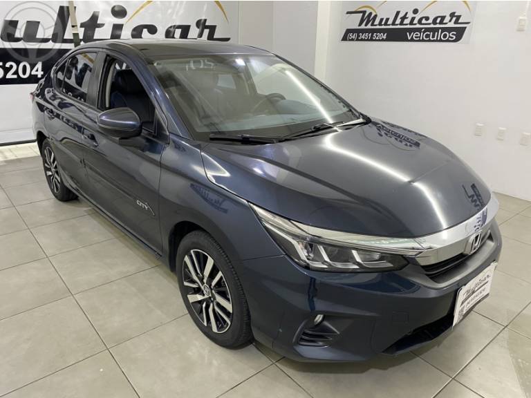 HONDA - CITY 1.5 EXL 16V FLEX 4P AUTOMÁTICO - 2022/2023 - AZUL - R$ 109.900,00