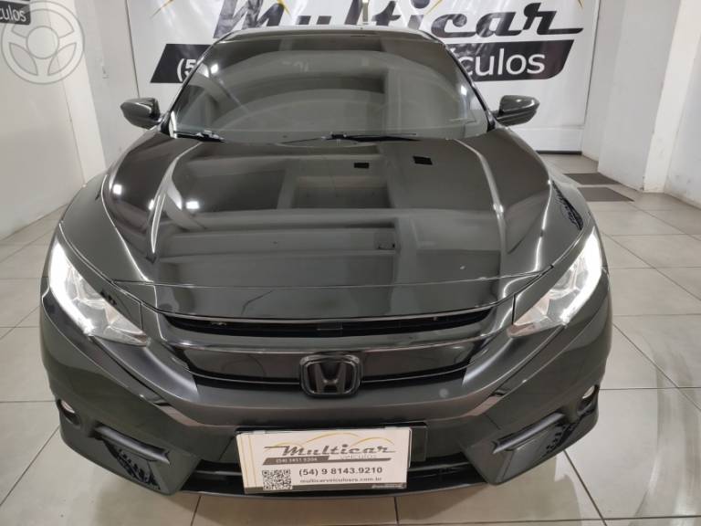 HONDA - CIVIC 2.0 16V FLEXONE EXL 4P CVT - 2016/2017 - PRETA - R$ 99.900,00