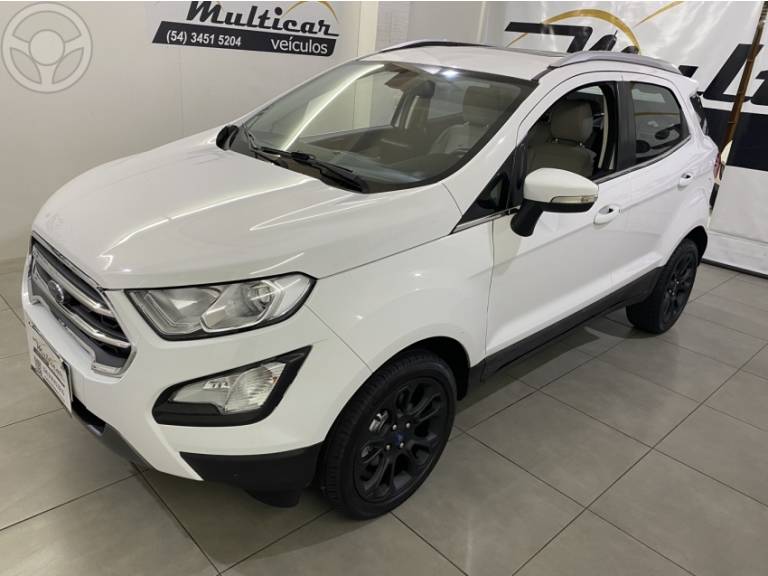 FORD - ECOSPORT 1.5 TITANIUM 16V FLEX 4P AUTOMÁTICO - 2019/2020 - BRANCA - R$ 84.900,00