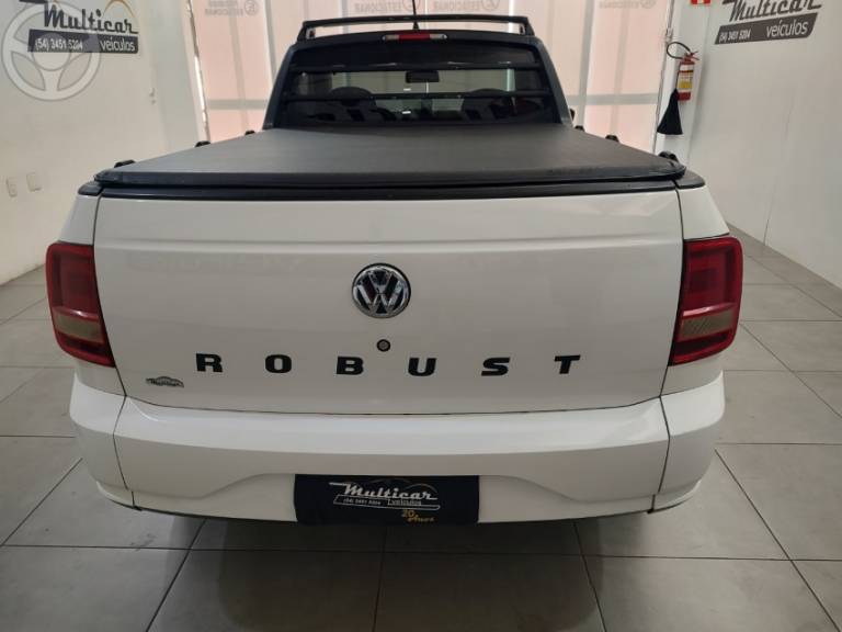 VOLKSWAGEN - SAVEIRO 1.6 MSI ROBUST CS 8V FLEX 2P MANUAL - 2019/2020 - BRANCA - R$ 59.500,00