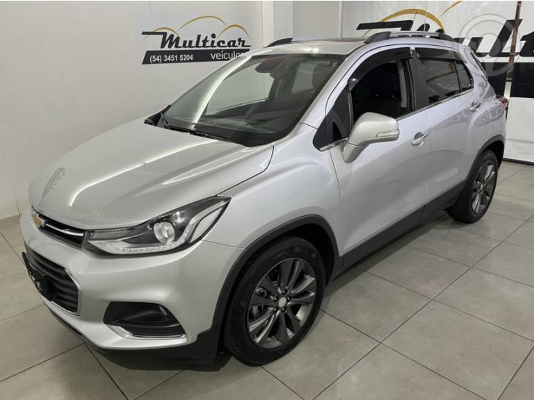 CHEVROLET - TRACKER 1.4 16V TURBO FLEX PREMIER AUTOMÁTICO - 2018/2018 - PRATA - R$ 93.900,00