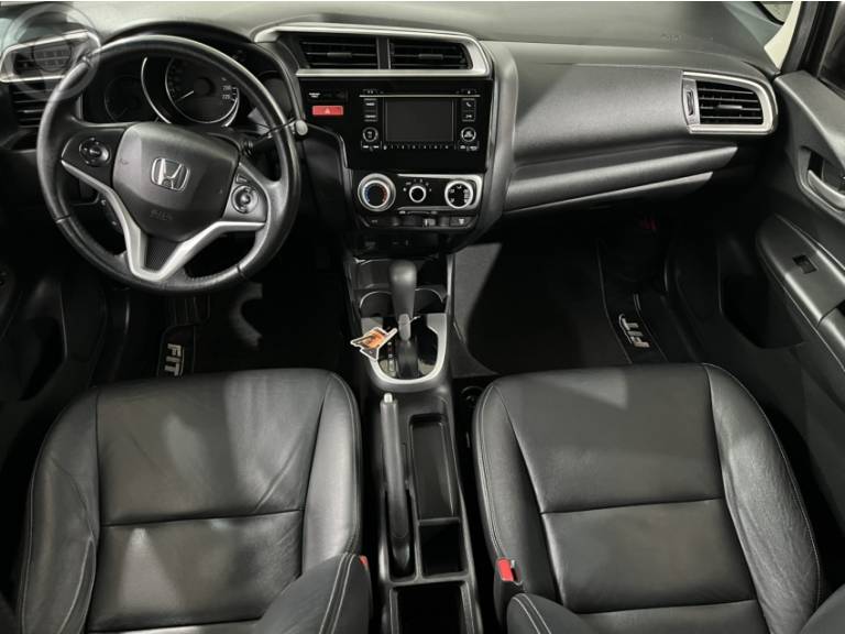 HONDA - FIT 1.5 EXL 16V FLEX 4P AUTOMÁTICO - 2014/2015 - CINZA - R$ 67.900,00
