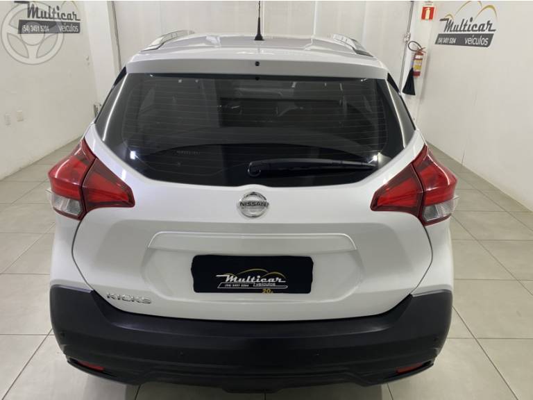 NISSAN - KICKS 1.6 16V FLEX S XTRONIC 4P AUTOMÁTICO - 2019/2020 - BRANCA - R$ 84.900,00