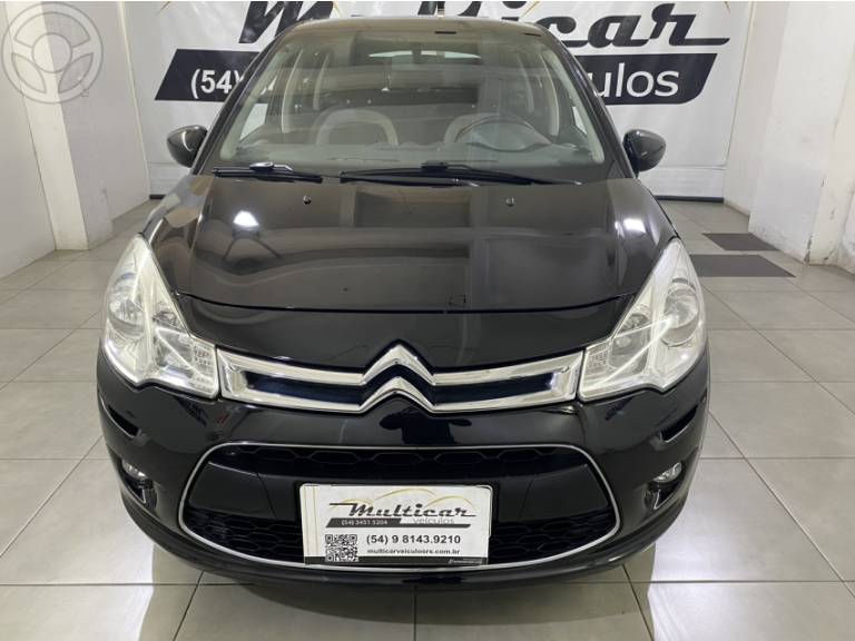 CITROËN - C3 1.5 TENDANCE 8V FLEX 4P MANUAL - 2013/2014 - PRETA - R$ 43.500,00