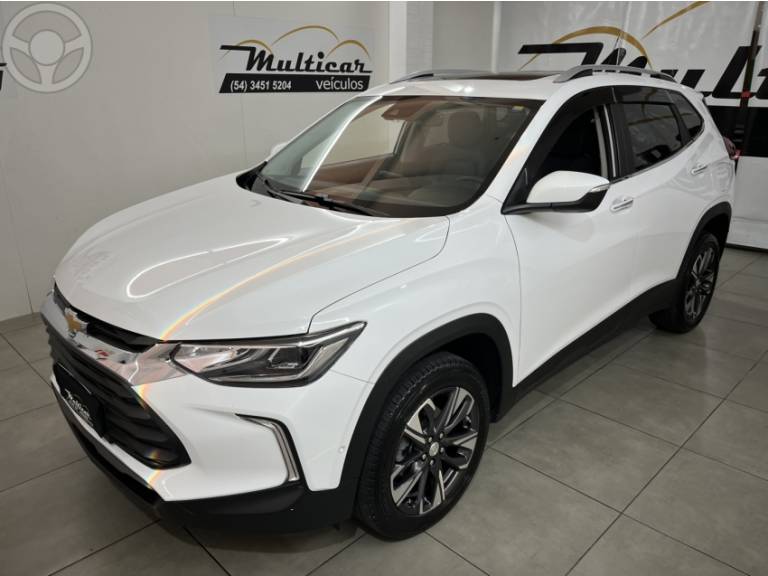 CHEVROLET - TRACKER 1.2 12V PREMIER TURBO FLEX 4P AUTOMÁTICO - 2022/2023 - BRANCA - R$ 119.900,00