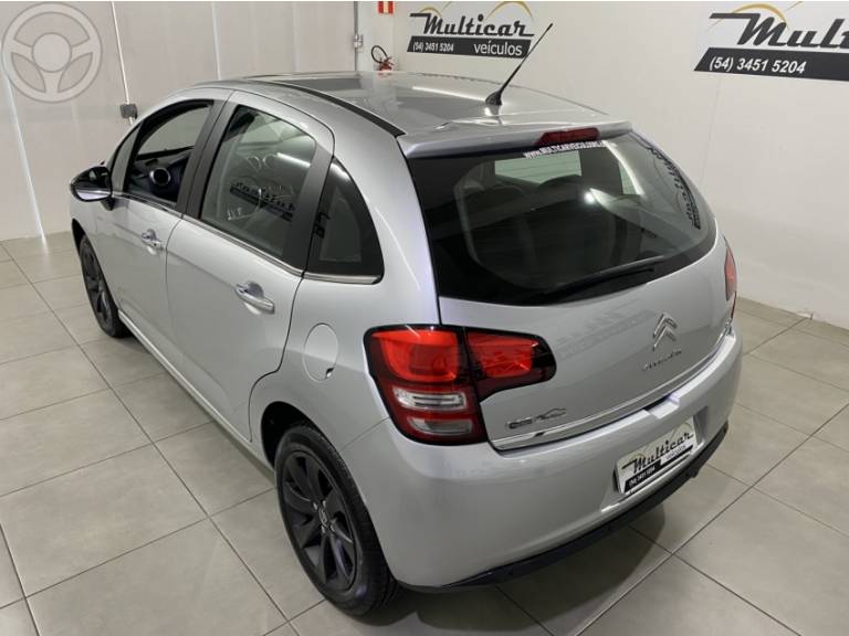 CITROËN - C3 1.6 EXCLUSIVE 16V FLEX 4P AUTOMÁTICO - 2013/2014 - PRATA - R$ 44.900,00