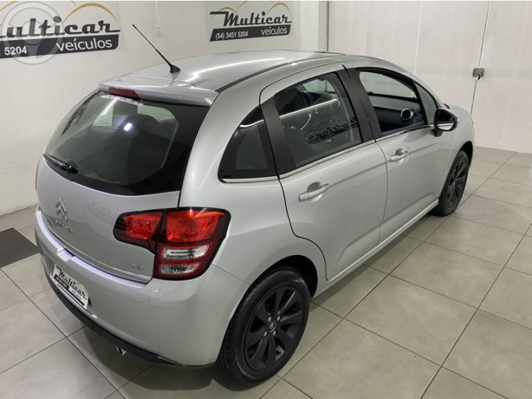 CITROËN - C3 1.6 EXCLUSIVE 16V FLEX 4P AUTOMÁTICO - 2013/2014 - PRATA - R$ 44.900,00