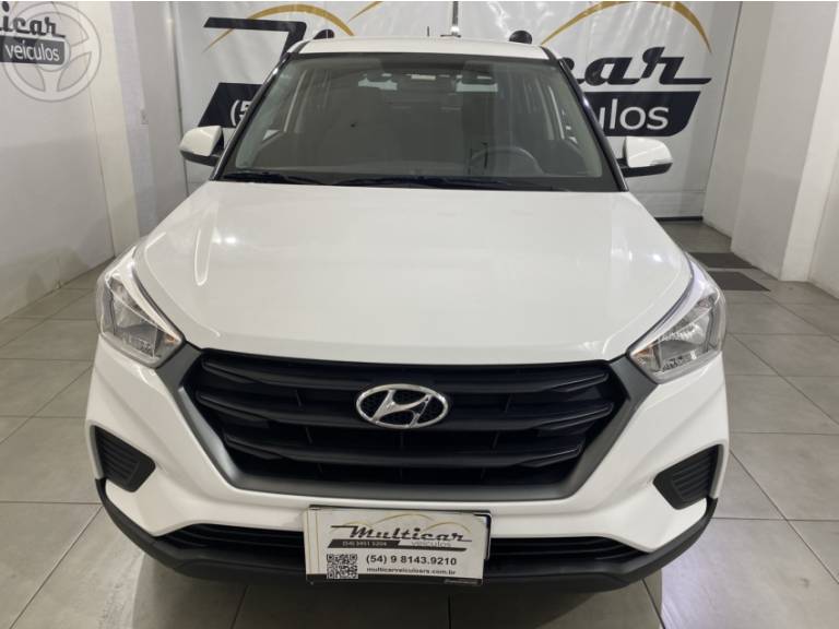 HYUNDAI - CRETA 1.6 16V ATTITUDE FLEX AUTOMÁTICO - 2019/2020 - BRANCA - R$ 89.900,00