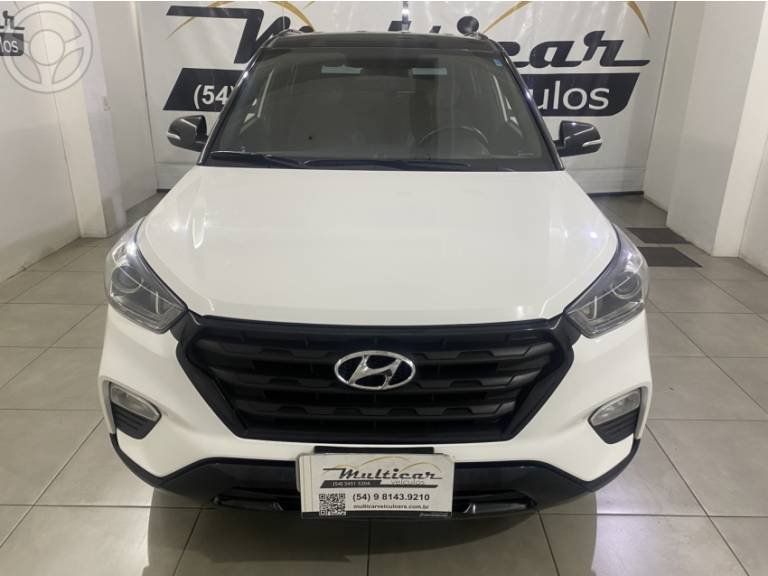 HYUNDAI - CRETA 2.0 16V FLEX SPORT AUTOMÁTICO - 2019/2019 - BRANCA - R$ 96.500,00