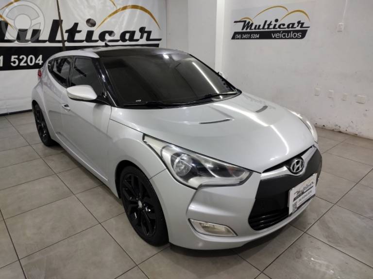 HYUNDAI - VELOSTER 1.6 16V 3P AUTOMÁTICO - 2011/2012 - PRATA - R$ 56.900,00