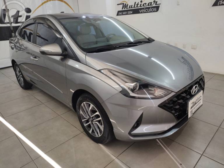 HYUNDAI - HB20S 1.0 DIAMOND 12V TURBO FLEX 4P AUTOMÁTICO - 2020/2021 - CINZA - R$ 82.500,00