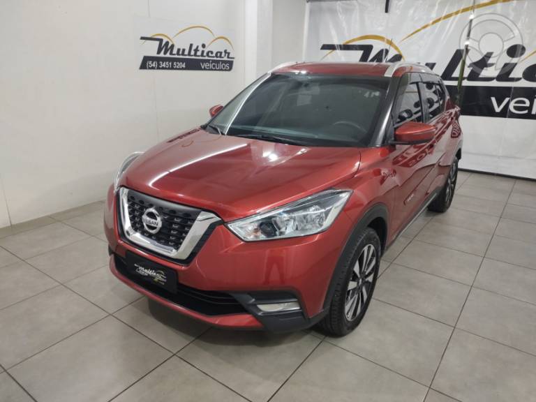 NISSAN - KICKS 1.6 16V FLEX SV 4P XTRONIC - 2019/2020 - VERMELHA - R$ 84.900,00