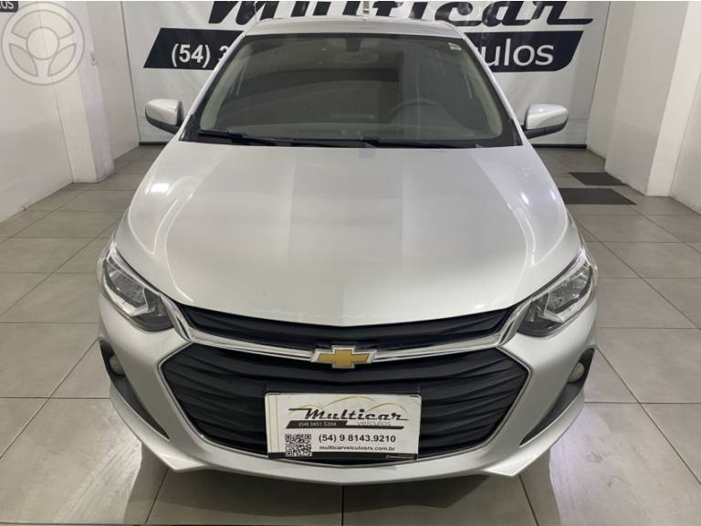 CHEVROLET - ONIX 1.0 LT 12V FLEX 4P MANUAL - 2020/2020 - PRATA - R$ 61.900,00