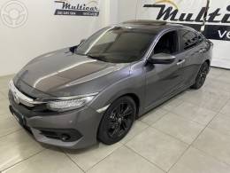 HONDA - CIVIC 1.5 16V TURBO TOURING 4P CVT - 2017/2017 - CINZA - R$ 124.900,00