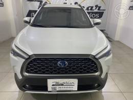 TOYOTA - COROLLA 1.8 CROSS XRV 16V HÍBRIDO 4P AUTOMÁTICO - 2021/2022 - BRANCA - R$ 148.900,00