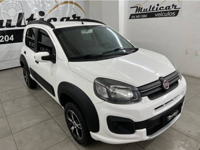 FIAT - UNO 1.3 FIREFLY FLEX WAY 4P MANUAL - 2020/2020 - BRANCA - R$ 52.500,00