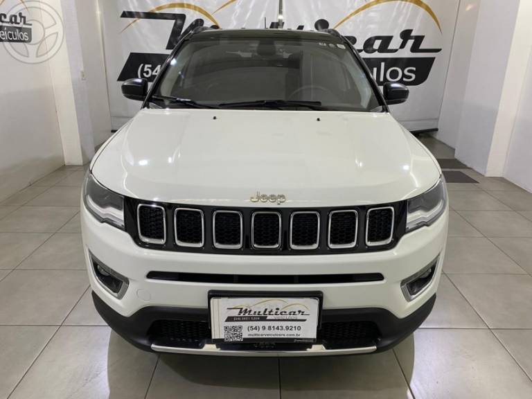 JEEP - COMPASS 2.0 SPORT 4X2 16V 4P AUTOMÁTICO - 2017/2017 - BRANCA - R$ 91.900,00