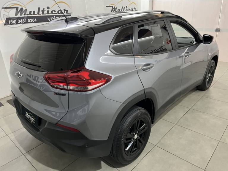 CHEVROLET - TRACKER 1.0 12V LT TURBO FLEX 4P AUTOMÁTICO - 2021/2021 - CINZA - R$ 92.500,00