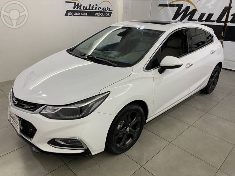 CHEVROLET - CRUZE 1.4 TURBO LTZ 16V FLEX 4P AUTOMÁTICO - 2017/2018 - BRANCA - R$ 94.900,00