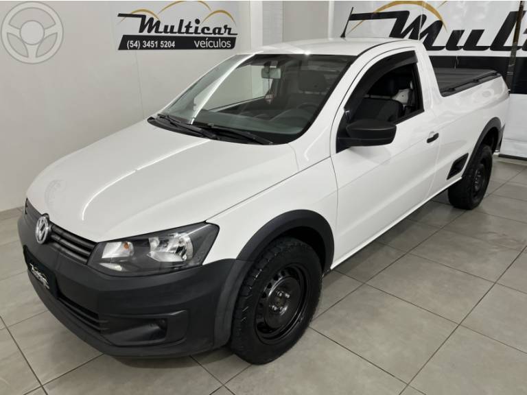 VOLKSWAGEN - SAVEIRO 1.6 MI CS 8V FLEX 2P MANUAL G.VI - 2014/2014 - BRANCA - R$ 42.000,00