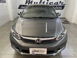 HONDA - CIVIC 1.8 LXS 16V FLEX 4P AUTOMÁTICO - 2012/2012 - CINZA - R$ 65.900,00