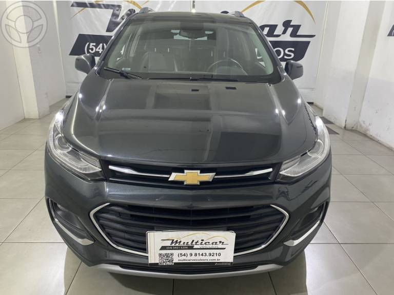 CHEVROLET - TRACKER 1.4 16V TURBO FLEX LTZ AUTOMÁTICO - 2017/2017 - CINZA - R$ 83.900,00