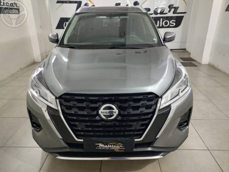 NISSAN - KICKS 1.6 ADVANCE 16V FLEX 4P AUTOMÁTICO - 2021/2022 - CINZA - R$ 101.000,00