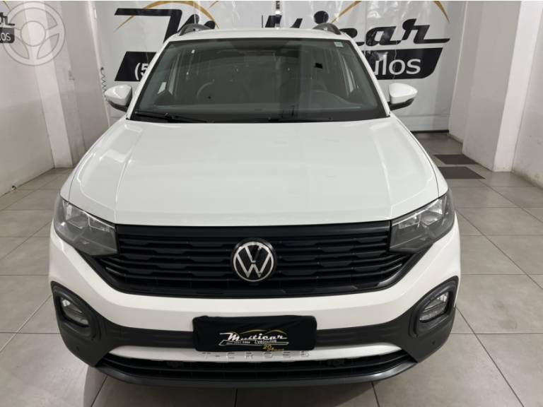 VOLKSWAGEN - T-CROSS 1.0 TSI 12V FLEX 4P AUTOMÁTICO - 2022/2022 - BRANCA - R$ 101.000,00