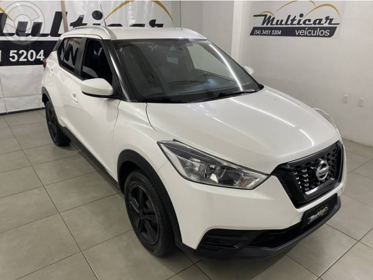NISSAN - KICKS 1.6 16V FLEX S XTRONIC 4P AUTOMÁTICO - 2019/2020 - BRANCA - R$ 84.900,00