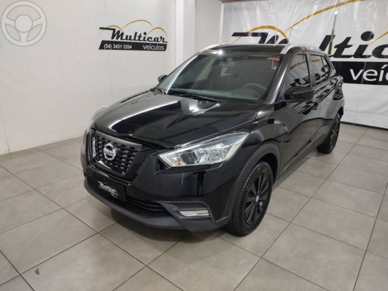 NISSAN - KICKS 1.6 S DIRECT 16V FLEX 4P AUTOMÁTICO - 2019/2020 - PRETA - R$ 82.500,00