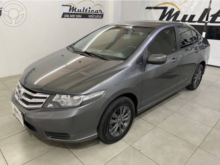 HONDA - CITY 1.5 LX 16V FLEX 4P MANUAL - 2012/2013 - CINZA - R$ 54.900,00