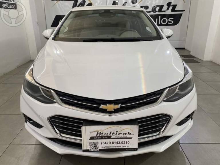 CHEVROLET - CRUZE 1.4 TURBO LTZ 16V FLEX 4P AUTOMÁTICO - 2016/2017 - BRANCA - R$ 86.900,00