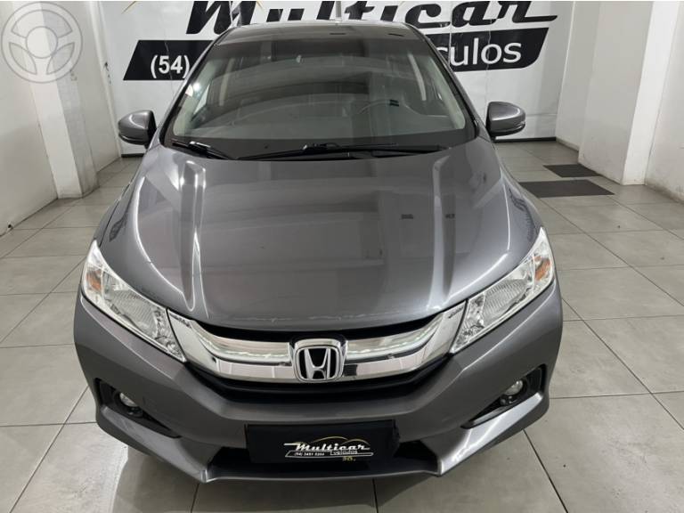 HONDA - CITY 1.5 EXL 16V FLEX 4P AUTOMÁTICO - 2015/2015 - CINZA - R$ 71.900,00