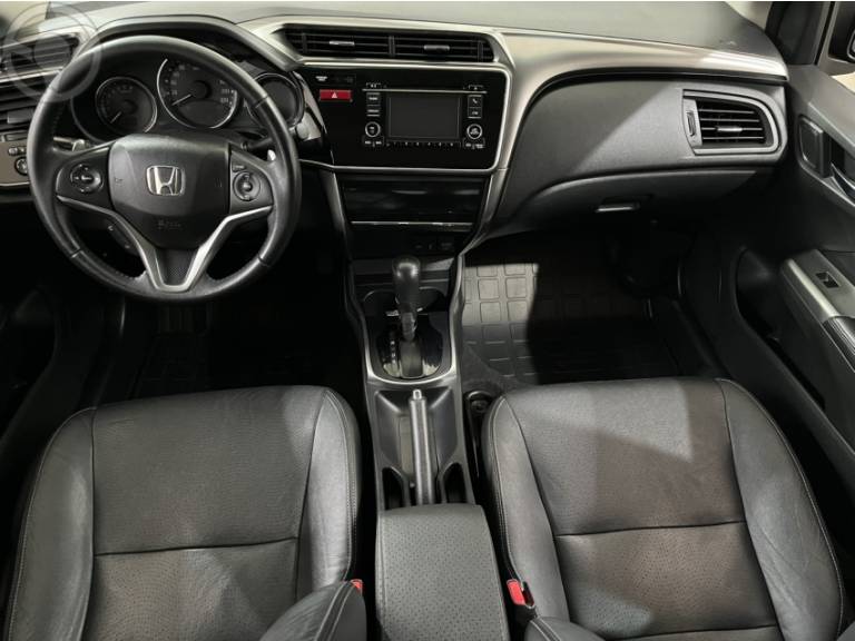 HONDA - CITY 1.5 EXL 16V FLEX 4P AUTOMÁTICO - 2015/2015 - CINZA - R$ 71.900,00