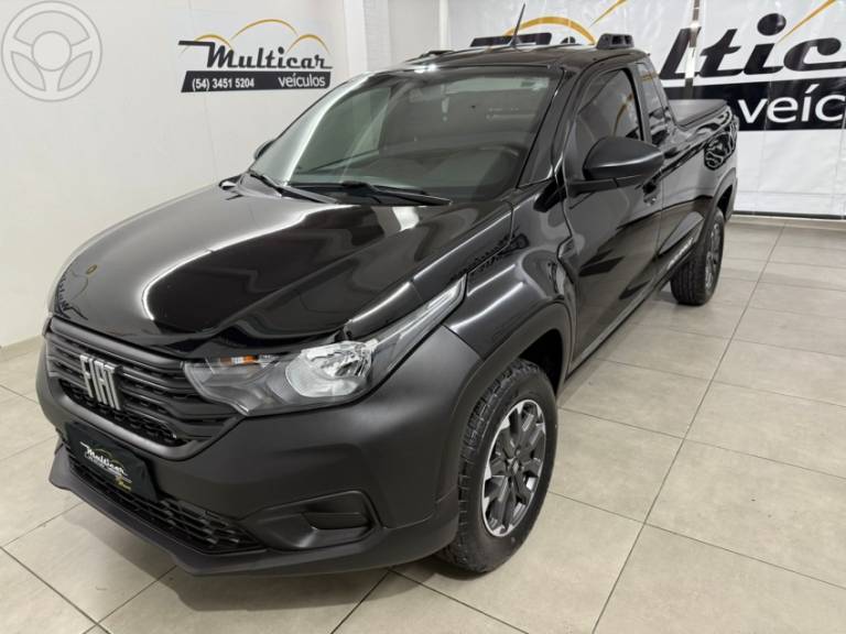 FIAT - STRADA 1.4 ENDURANCE CS PLUS 8V FLEX 2P MANUAL - 2022/2022 - PRETA - R$ 72.900,00