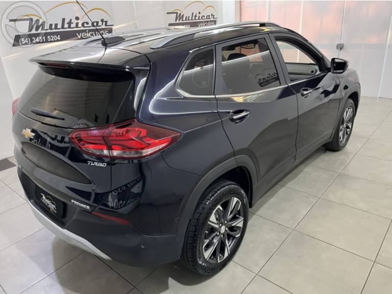 CHEVROLET - TRACKER 1.2 12V PREMIER TURBO FLEX 4P AUTOMÁTICO - 2021/2021 - AZUL - R$ 108.900,00