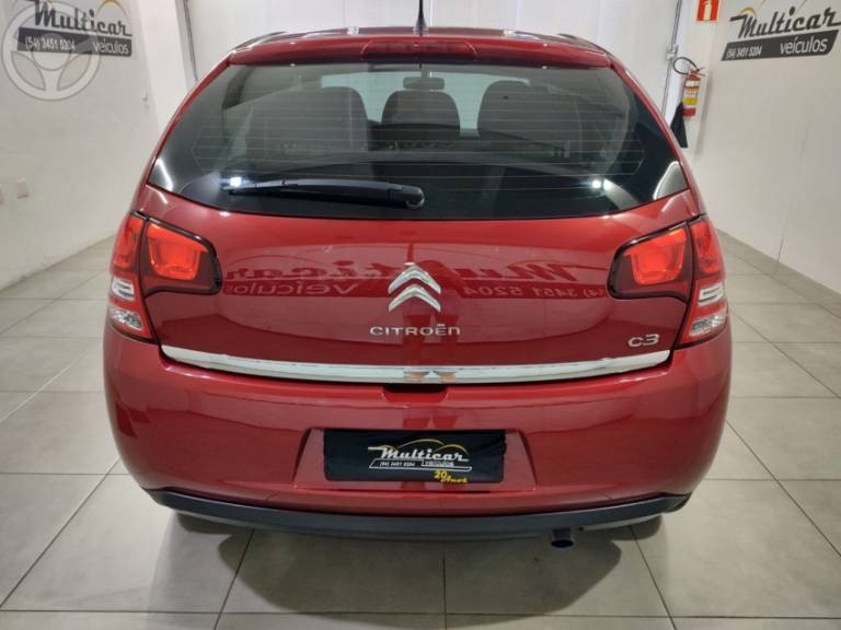 CITROËN - C3 1.5 TENDANCE 8V FLEX 4P MANUAL - 2013/2013 - VERMELHA - R$ 42.900,00