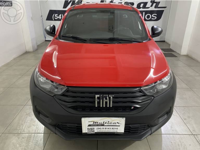 FIAT - STRADA 1.4 ENDURANCE CS PLUS 8V FLEX 2P MANUAL - 2020/2021 - VERMELHA - R$ 74.500,00