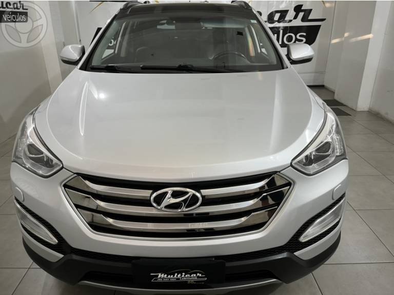 HYUNDAI - SANTA FÉ 3.3 MPFI 4X4 7 LUGARES V6 270CV 4P AUTOMÁTICO - 2015/2015 - PRATA - R$ 97.900,00