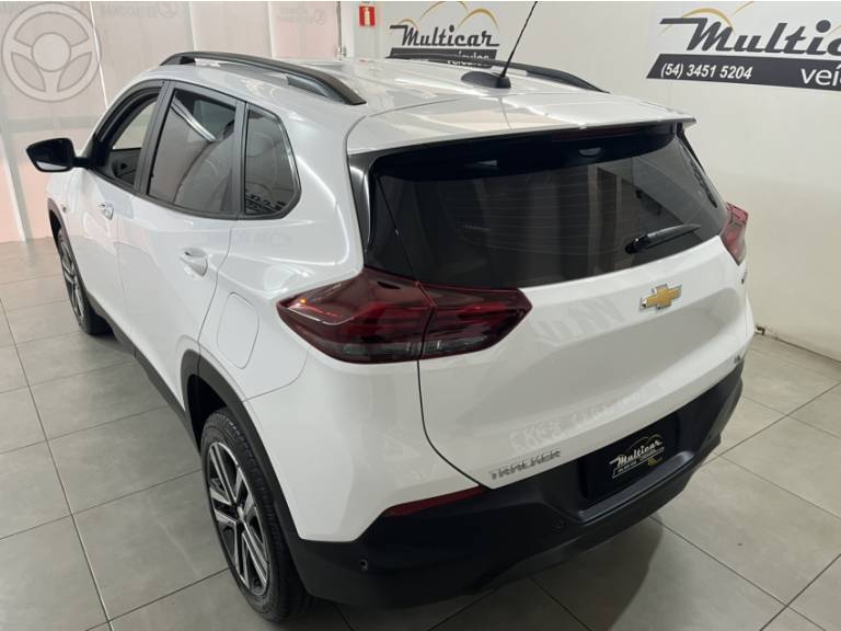 CHEVROLET - TRACKER 1.0 12V LT TURBO FLEX 4P AUTOMÁTICO - 2023/2024 - BRANCA - R$ 106.900,00