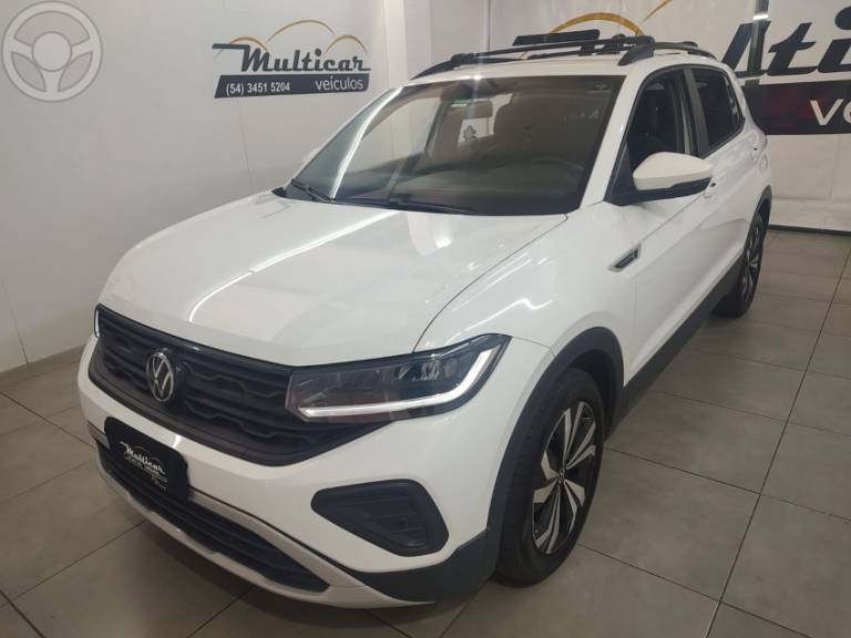 VOLKSWAGEN - T-CROSS 1.0 TSI 12V FLEX 4P AUTOMÁTICO - 2024/2025 - BRANCA - R$ 137.500,00