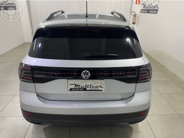 VOLKSWAGEN - T-CROSS 1.0 TSI 12V FLEX 4P AUTOMÁTICO - 2021/2021 - PRATA - R$ 102.900,00