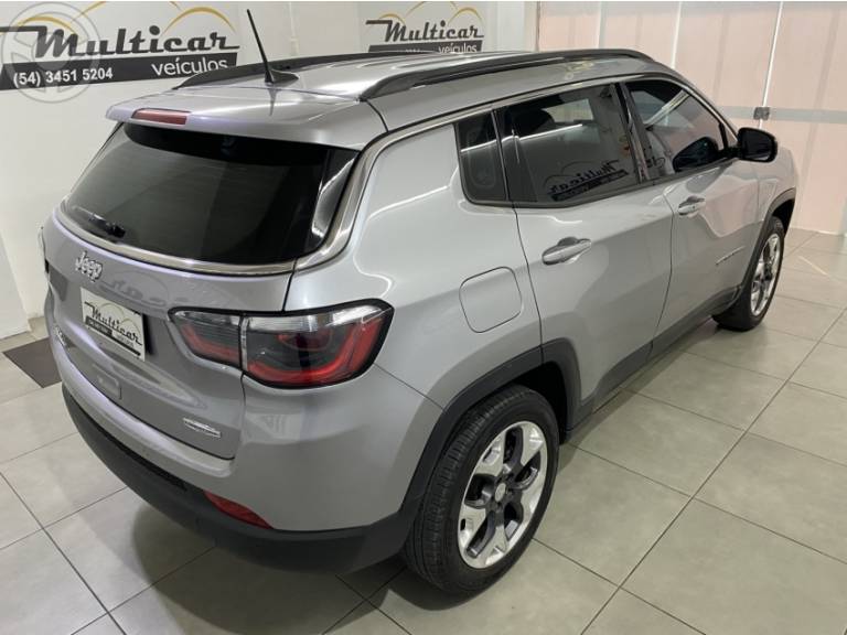 JEEP - COMPASS 2.0 16V DIESEL LONGITUDE 4X4 AUTOMÁTICO - 2019/2019 - CINZA - R$ 122.000,00