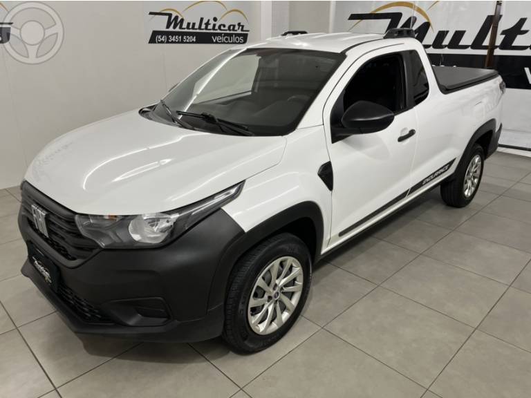 FIAT - STRADA 1.4 ENDURANCE CS PLUS 8V FLEX 2P MANUAL - 2021/2022 - BRANCA - R$ 74.900,00