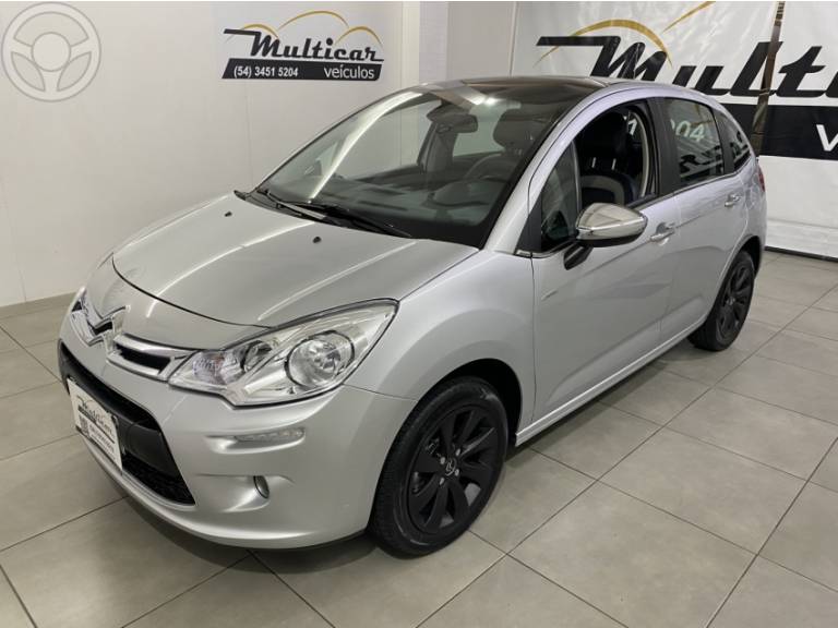 CITROËN - C3 1.6 EXCLUSIVE 16V FLEX 4P AUTOMÁTICO - 2013/2014 - PRATA - R$ 44.900,00