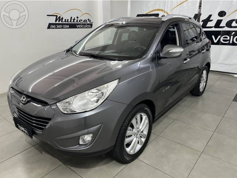 HYUNDAI - IX35 2.0 MPFI GLS 16V FLEX 4P AUTOMÁTICO - 2015/2016 - CINZA - R$ 72.500,00